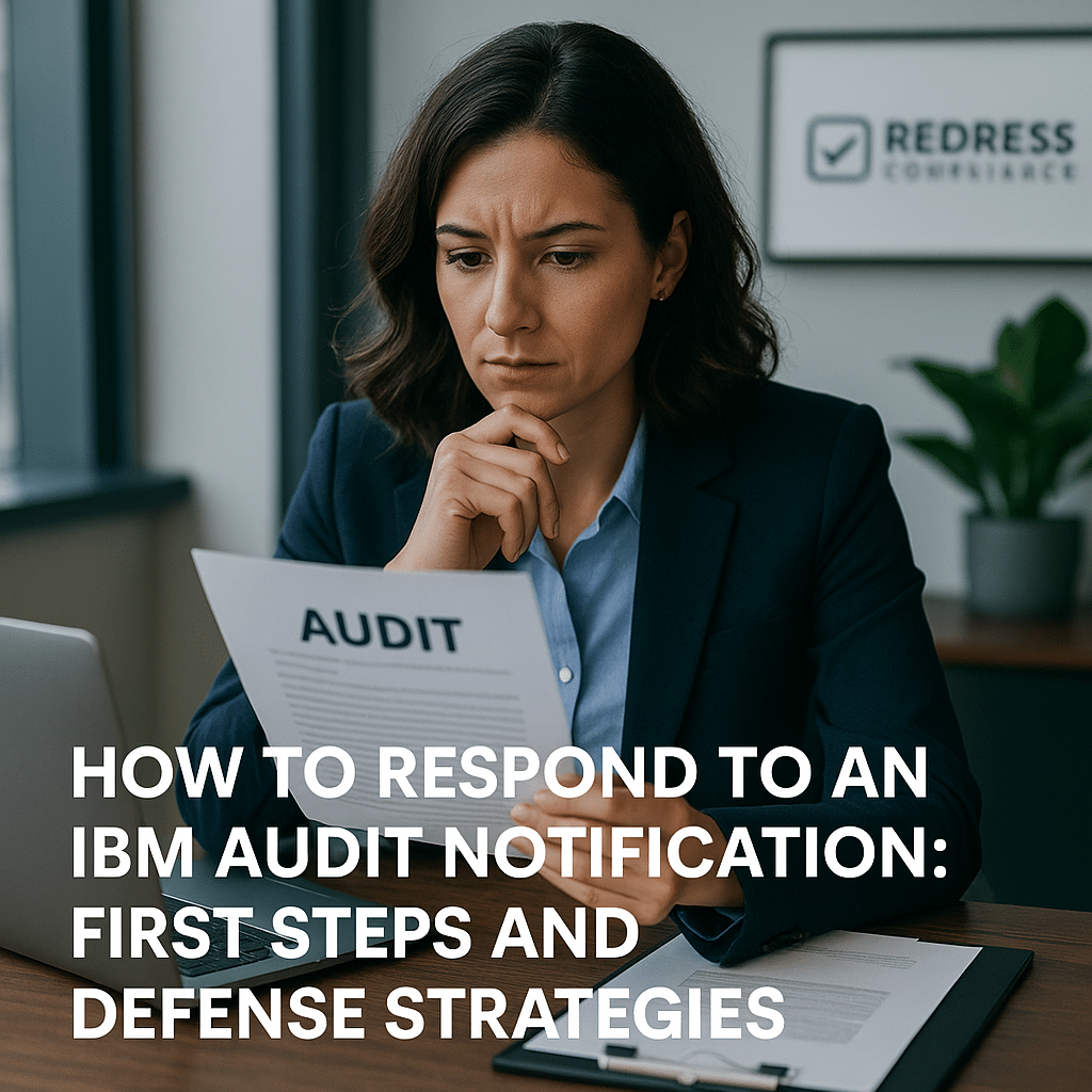 How to Respond to an IBM Audit Notification
