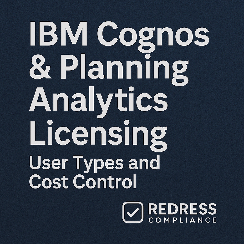 IBM Cognos & Planning Analytics Licensing