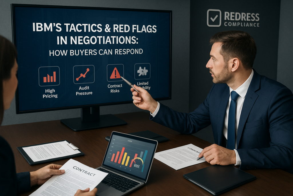 IBM’s Tactics & Red Flags in Negotiations How Buyers Can Respond