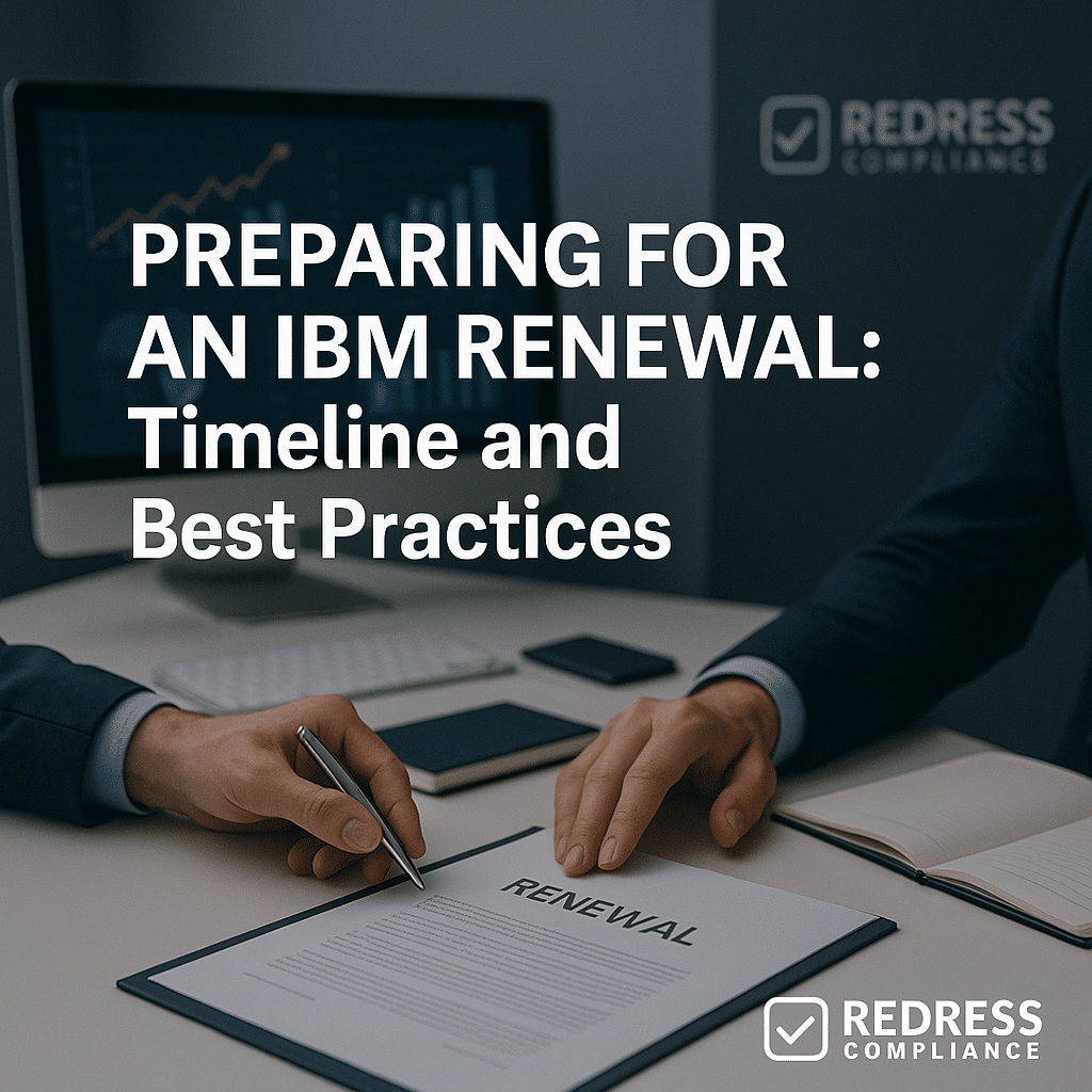 Preparing for an IBM Renewal